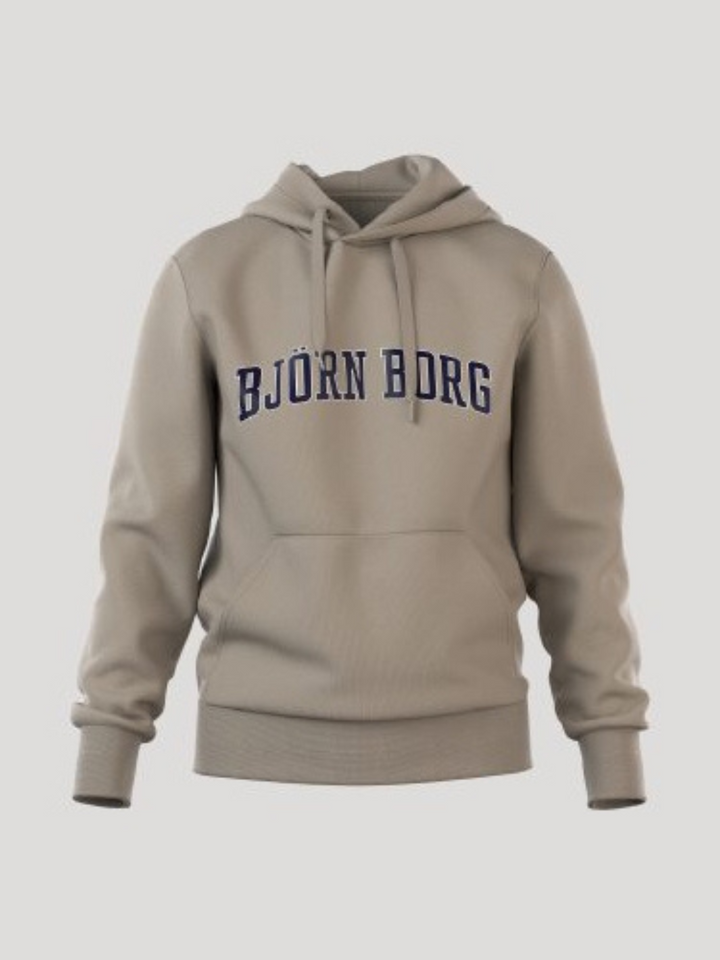 Beige Björn Borg Logo Hoodie