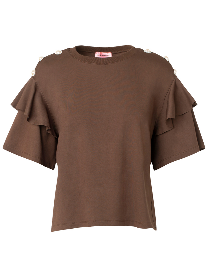 Brun Custommade Martina T-Shirt