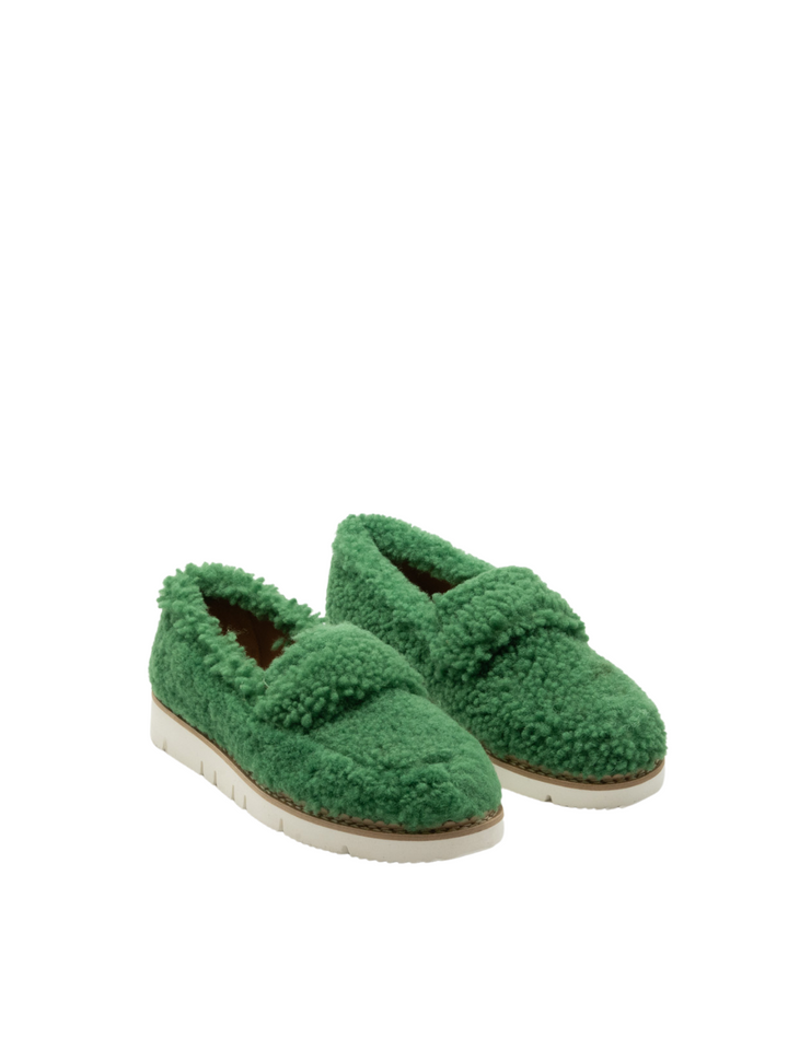 Grøn Apair Emerald Shearling Sko