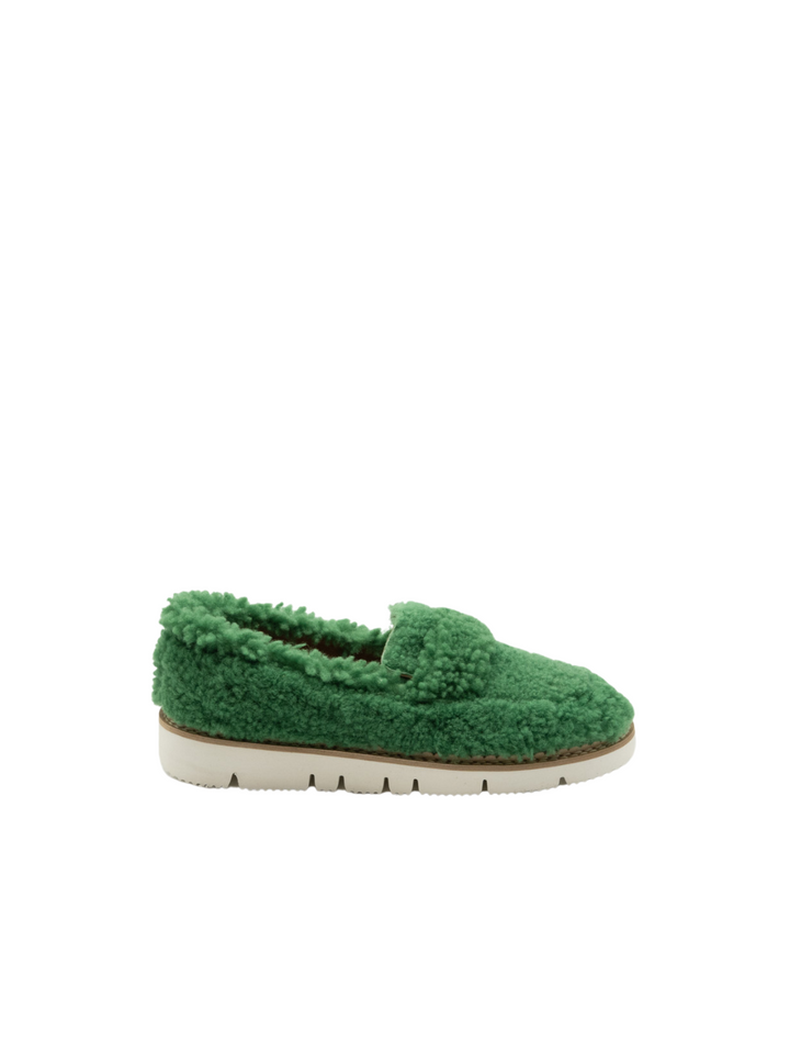 Grøn Apair Emerald Shearling Sko