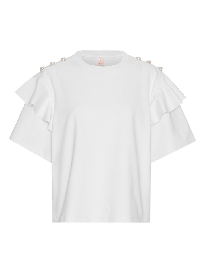 Hvid Custommade Martina T-Shirt
