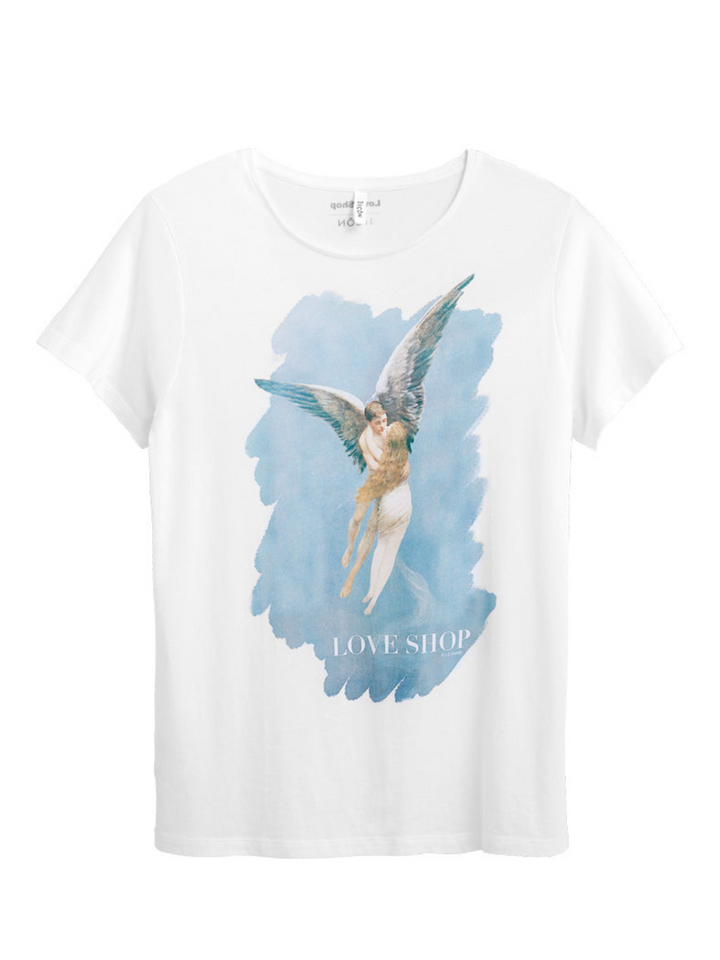 Hvid Icôn Love Shop “Frelsens Hær” Dame T-Shirt