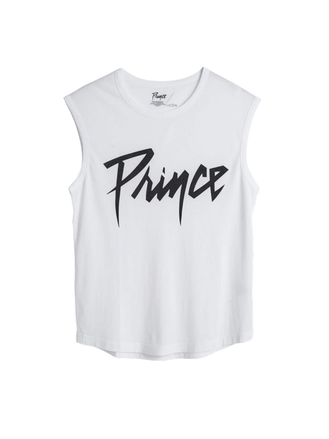 Hvid Icôn Prince Logo Dame T-Shirt Uden Ærmer