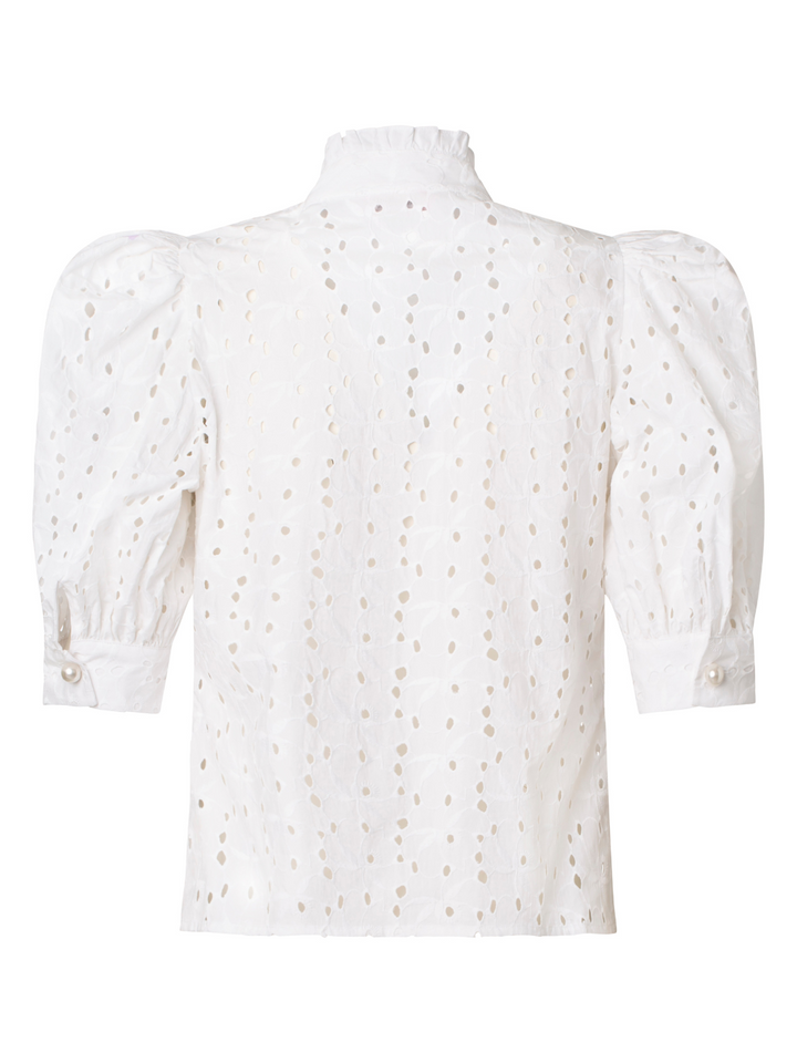 Hvid Sarafina Custommade skjorte