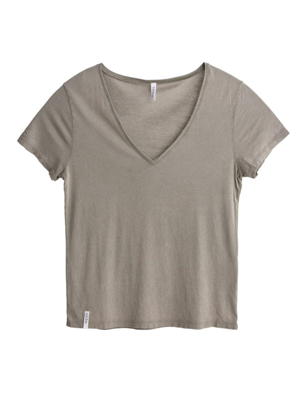 Icôn Dame Basic Oversize V-neck T-shirt