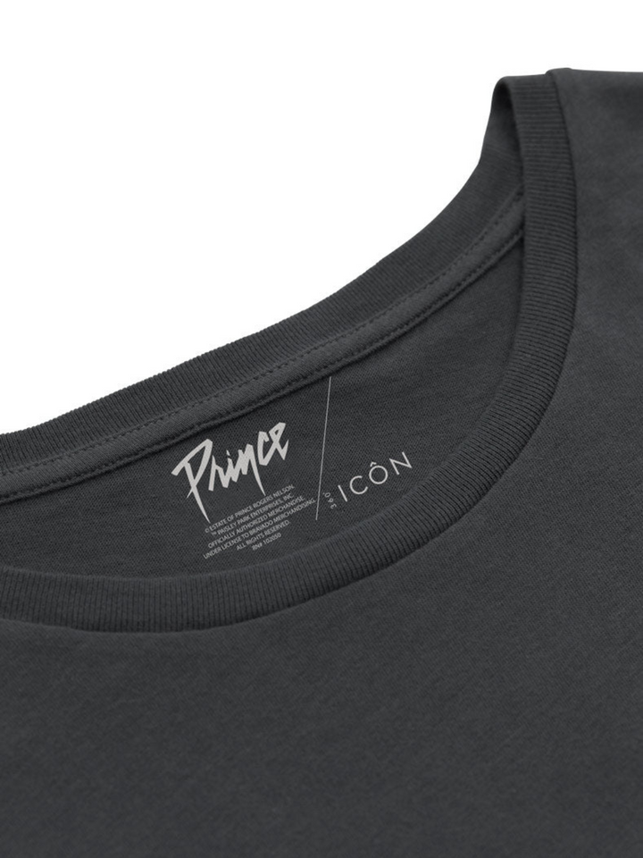 Koksgrå Icôn Prince “Sign o' the Times” Dame T-Shirt