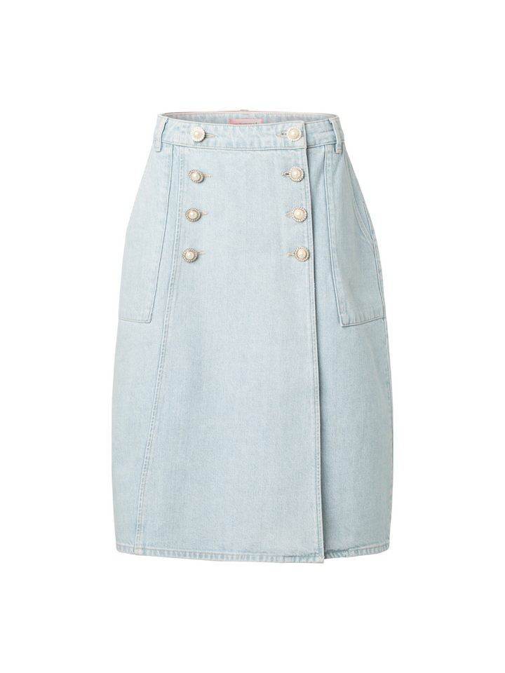 Lys Denim Rebecca Nederdel Fra Custommade