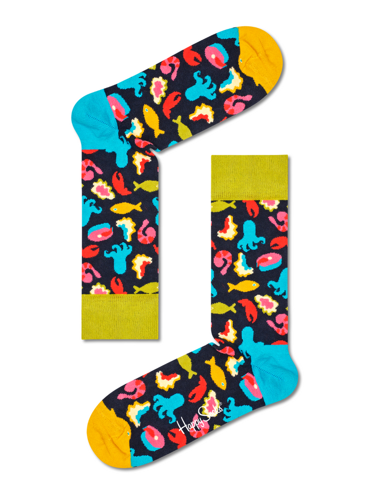 Multifarvet Happy Socks 7-Day Gaveæske Til Ham