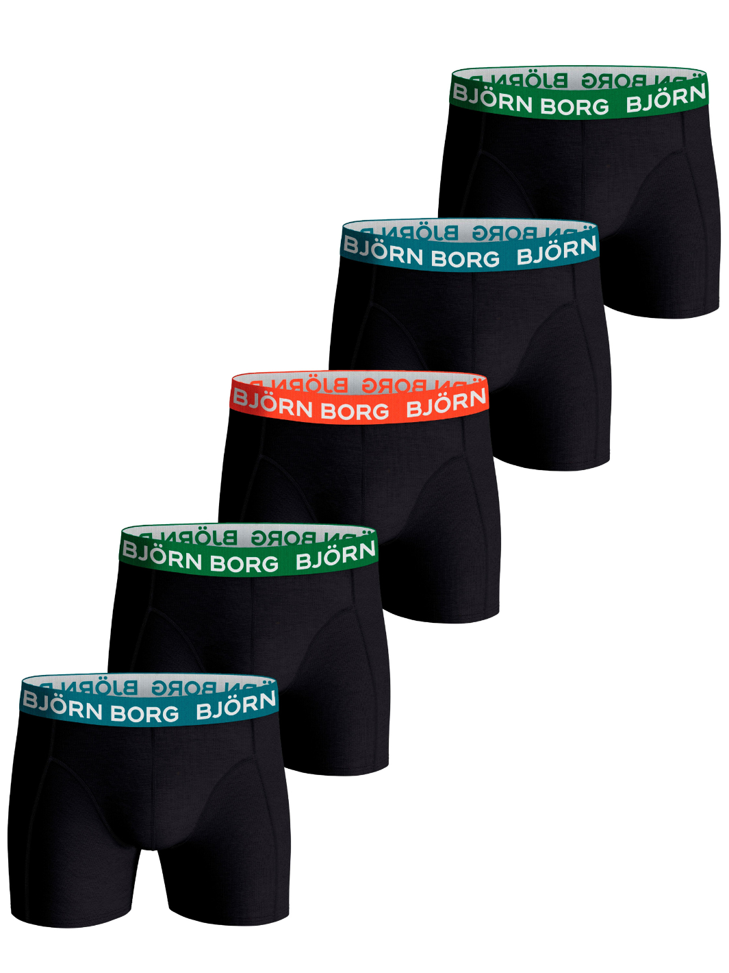 Sort 5-Pack Björn Borg Essential Boxer Shorts