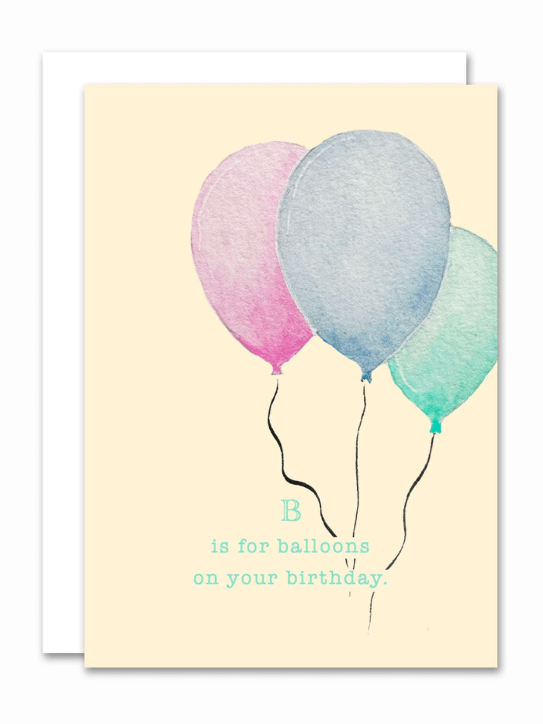 All By Voss - Balloons - A7 Kort All By Voss