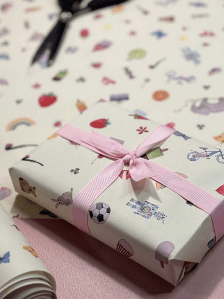 All By Voss Gavepapir, 5 m, Play All By Voss