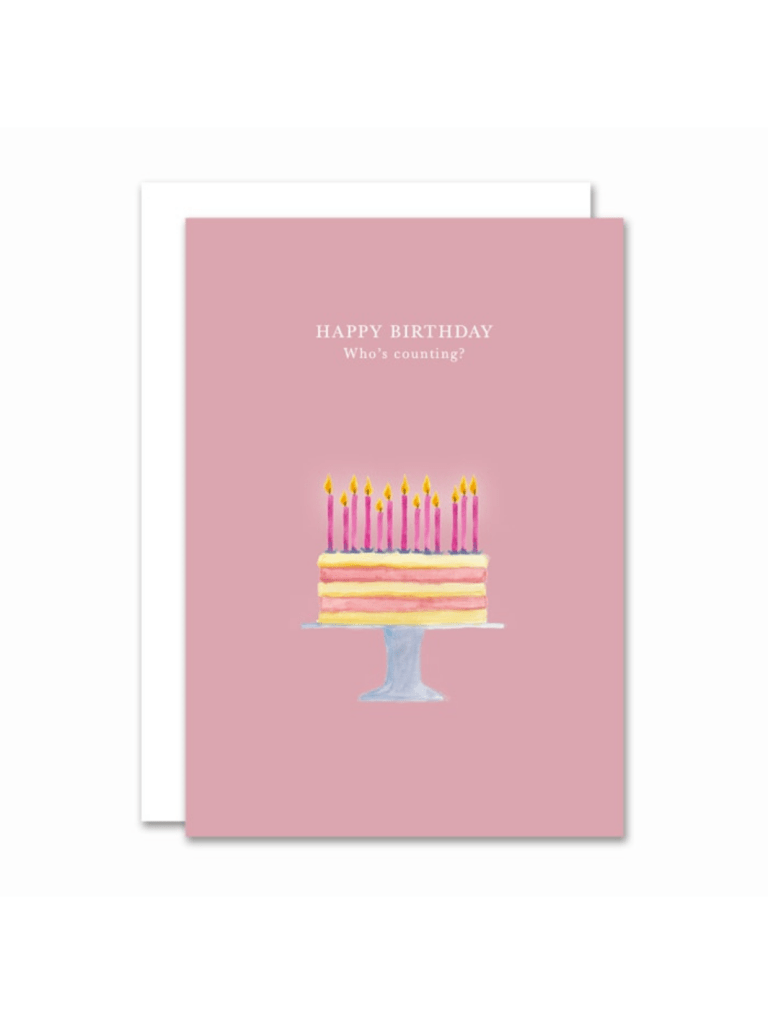 All By Voss - Happy Birthday Kort A6 All By Voss