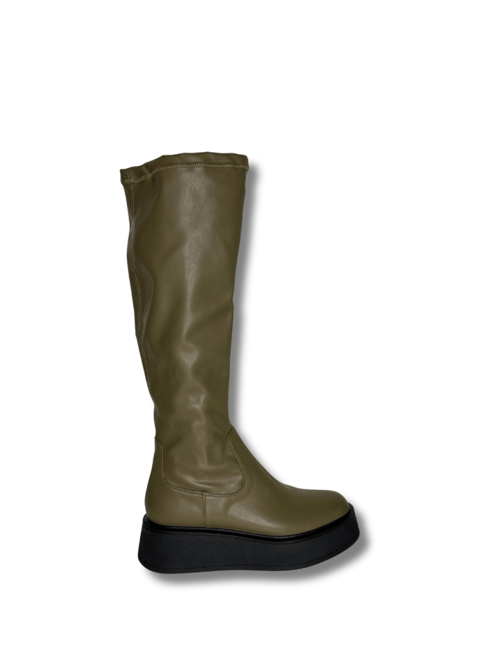 Apair Armygrøn Kansas Støvle 35 Apair