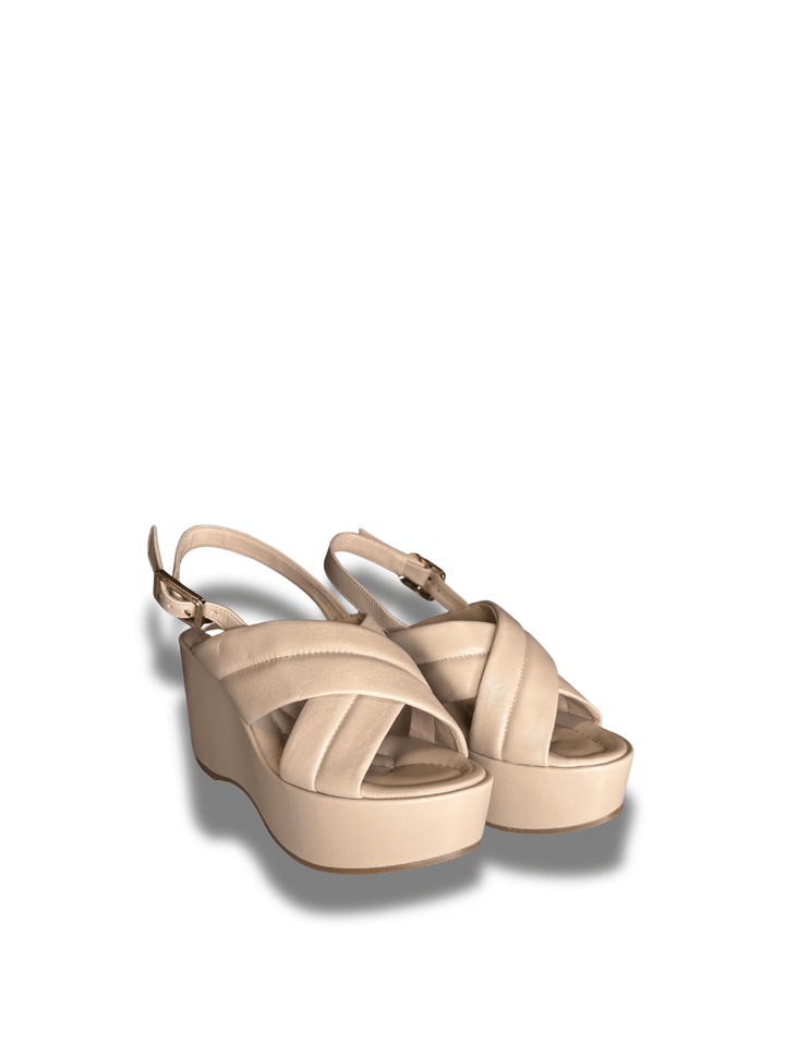 Apair Beige BR Sandal 37 Apair