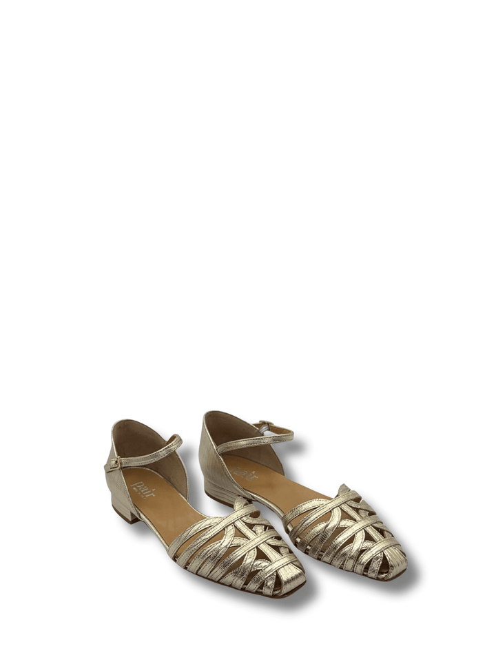 Apair Guld Sandal 36 Apair