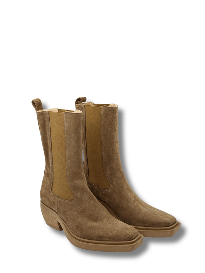 Apair Lysebrun Ruskinds Støvle 35 Apair