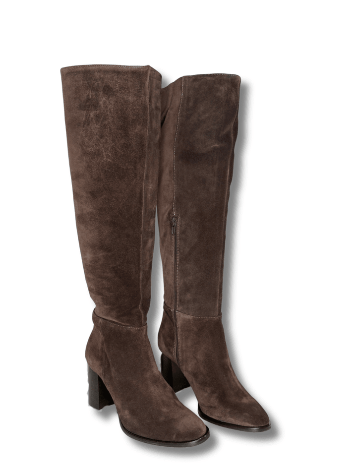 Apair Mørkebrun Ruskindsstøvle 36 Apair