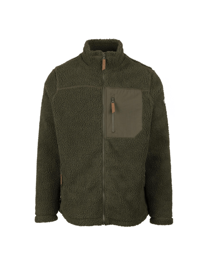 Armygrøn Gennemlynet Trespass Herre Sherpa Fleece S Trespass