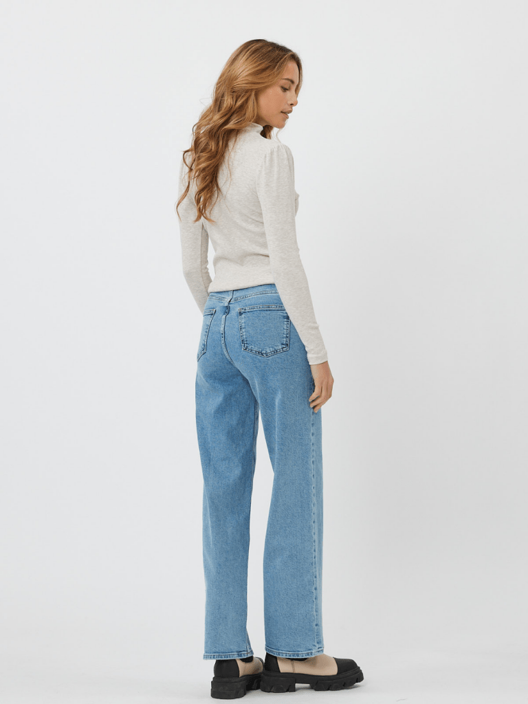 Beige Fienna Bluse Fra Moves By Minimum XS Moves By Minimum