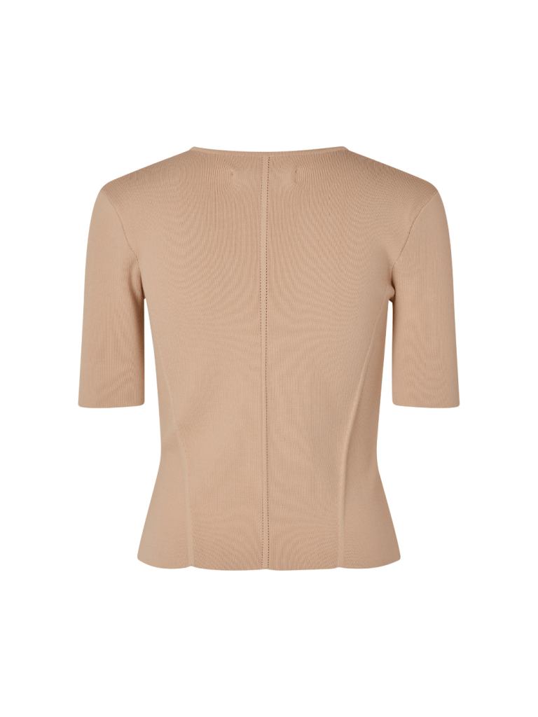 Beige Tina Custommade Slim Fit T-Shirt 34/XS Custommade