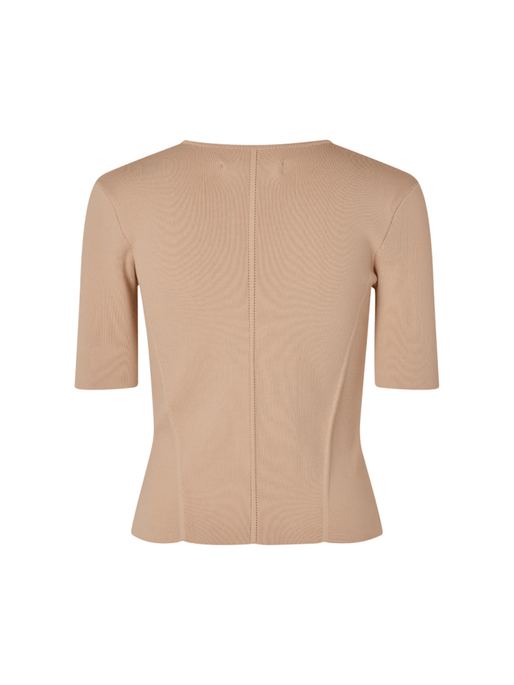 Beige Tina Custommade Slim Fit T-Shirt 34/XS Custommade