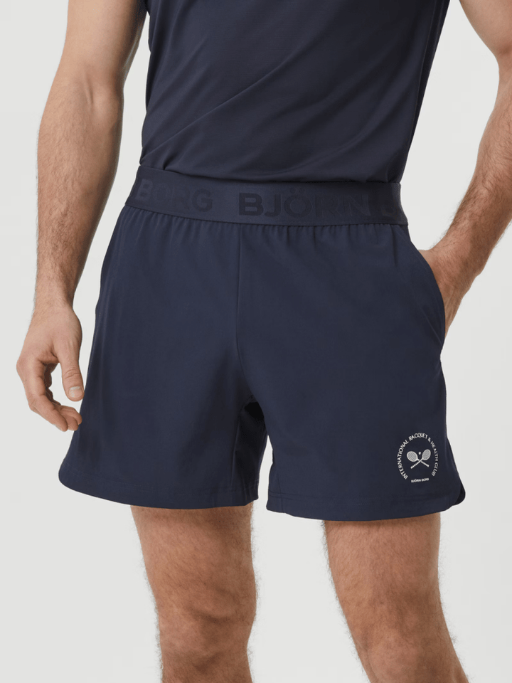 Björn Borg Blå Ace Graphic Performance Shorts XL Björn Borg
