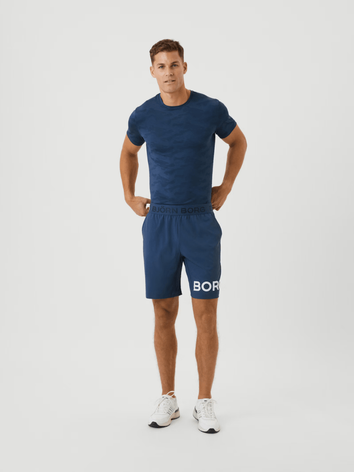 Björn Borg Blå Performance Shorts L Björn Borg