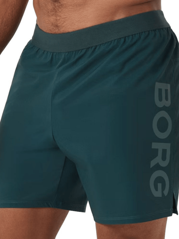 Björn Borg Flaskegrøn Performance Pocket Shorts XL Björn Borg