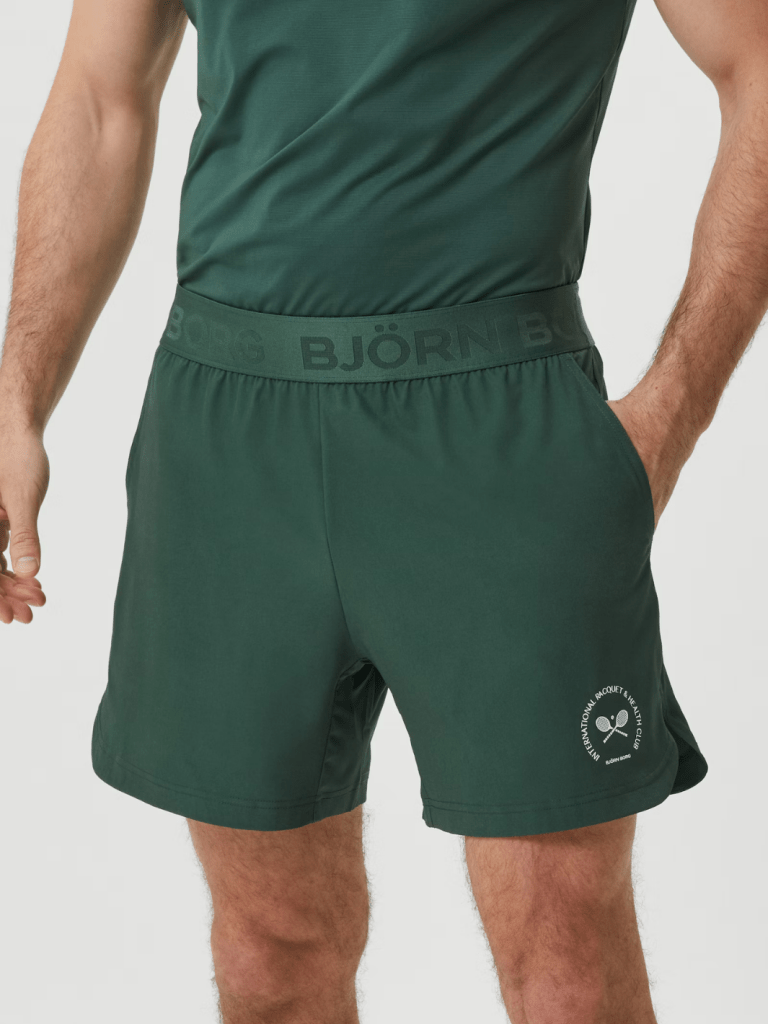 Björn Borg Grøn Ace Graphic Performance Shorts M Björn Borg
