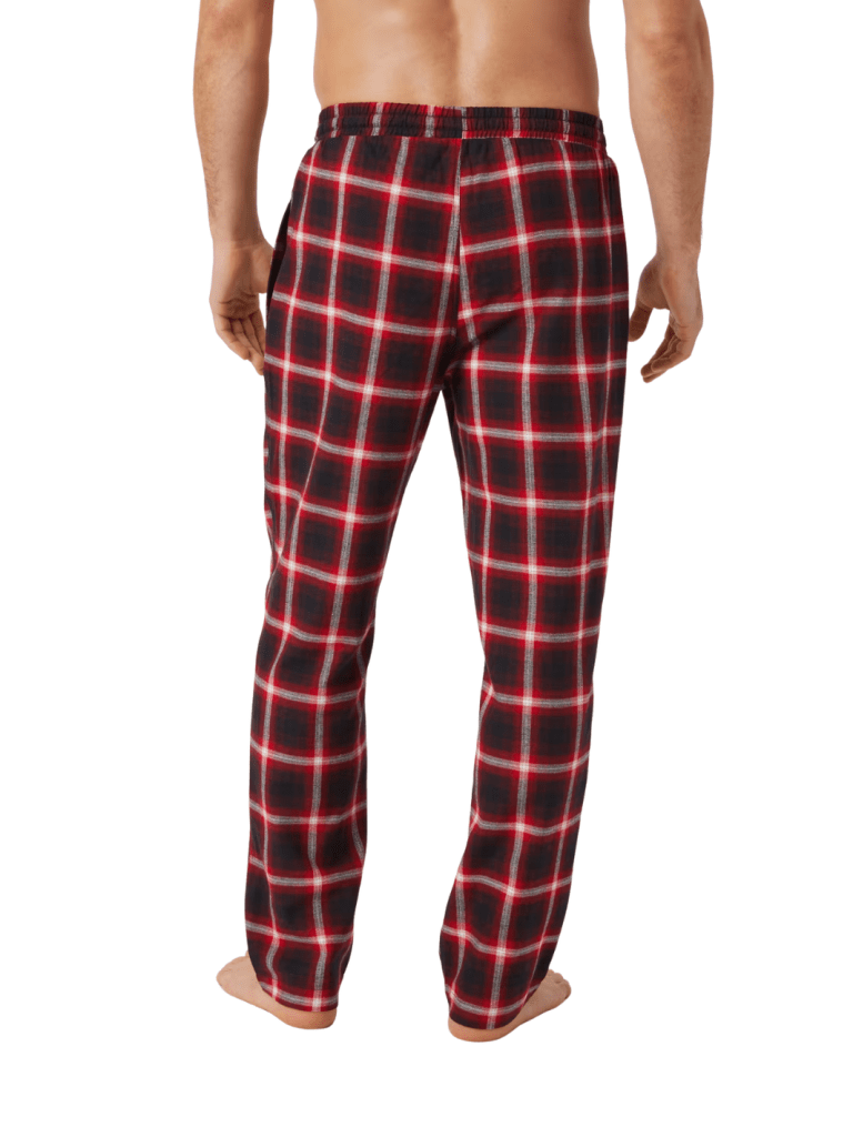 Björn Borg Røde Flannel Pyjamas Bukser L Björn Borg