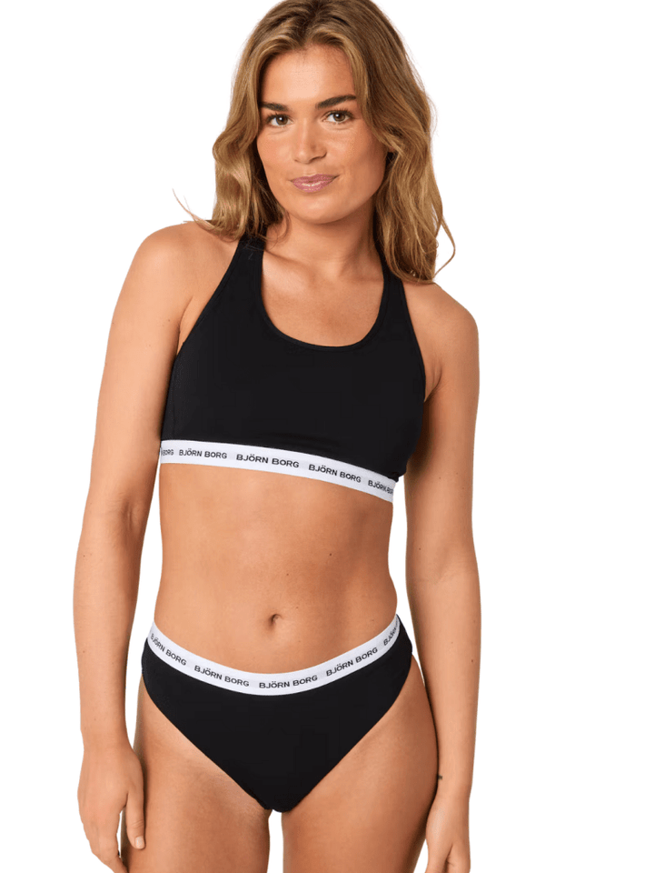 Björn Borg Sort Blød Sports BH XS Björn Borg