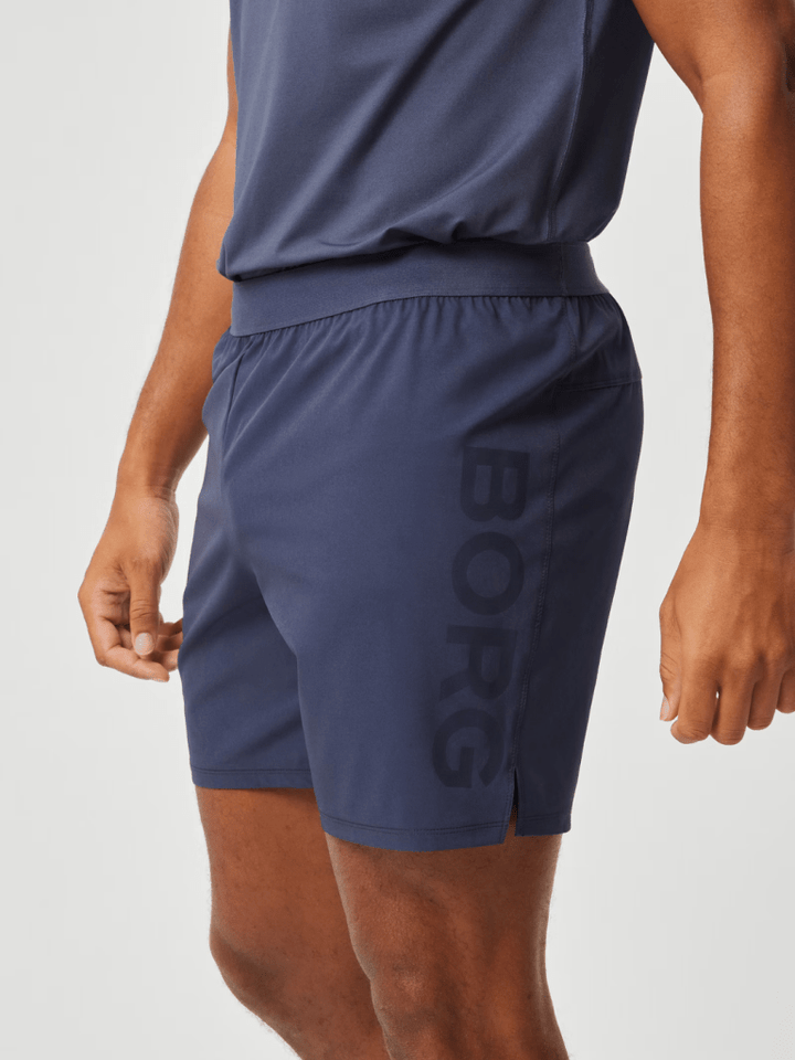 Björn Borg Støvet Blå Performance Pocket Shorts XL Björn Borg