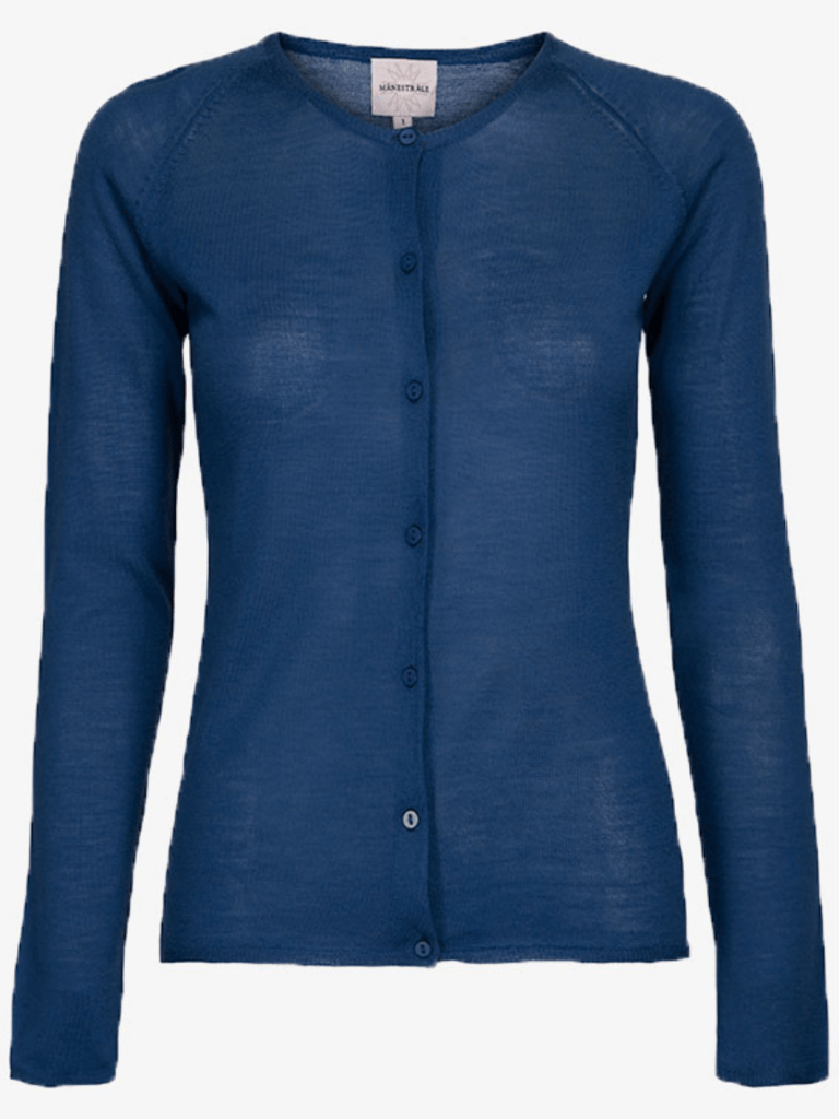 Blå Månestråle Asta Cardigan 0/XS Månestråle