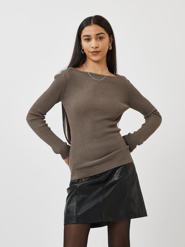 Brun Minimum Amandas Ribstrik XS Minimum