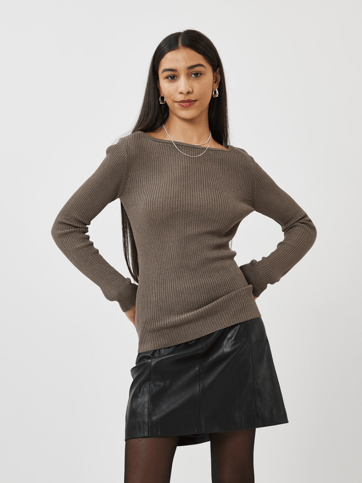 Brun Minimum Amandas Ribstrik XS Minimum