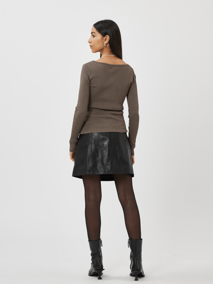 Brun Minimum Amandas Ribstrik XS Minimum