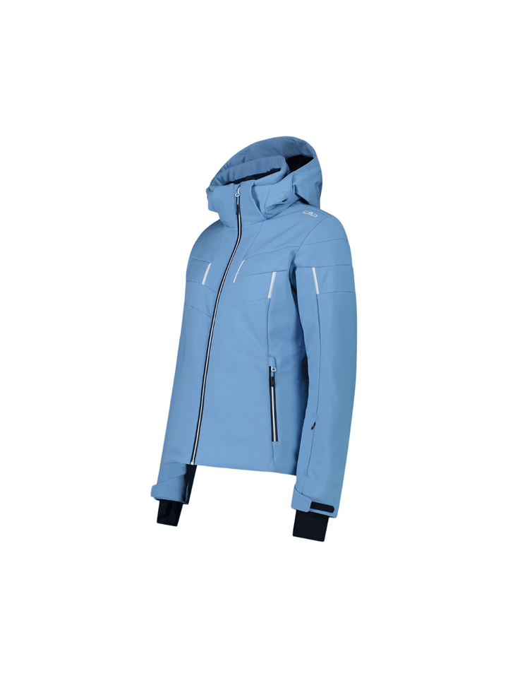 CMP Lyseblå Zip Hood Dame Skijakke XS CMP