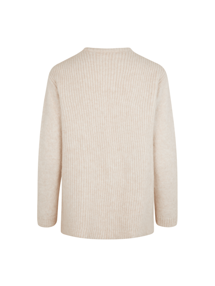 Cremefarvet Custommade Valarie Strik Cardigan By Numbers 34/XS Custommade