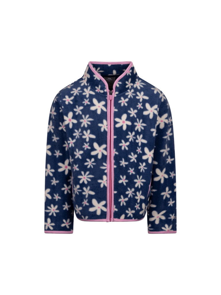 DLX Blå Sibyilla Pige Fleece 3 - 4 år Trespass