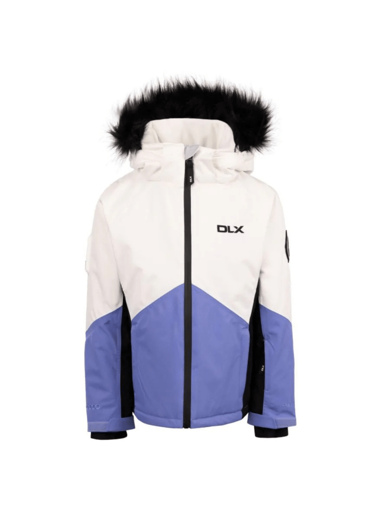 DLX Lyselilla Shelbie Børne Skijakke 5 - 6 år Trespass