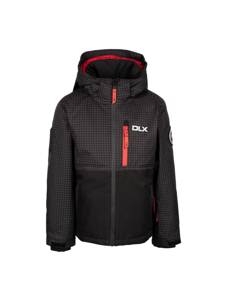 DLX Sort Keeya Børne Skijakke 3 - 4 år Trespass