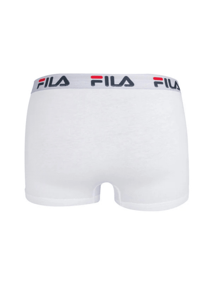 FILA Hvid Contrast Logo Boxershorts 2 Pack M FILA