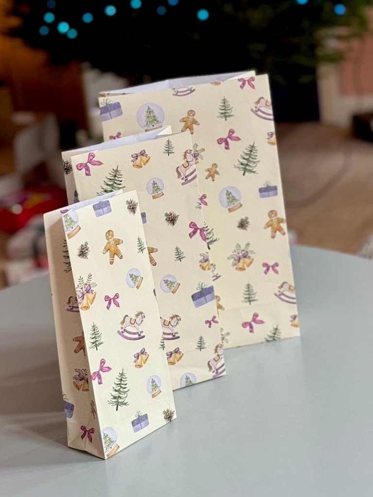 Gaveposer 10 stk, Christmas Cookie Medium All By Voss