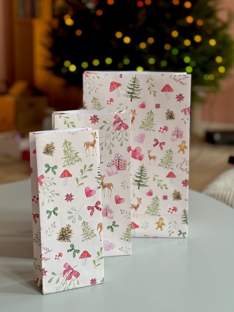 Gaveposer 10 stk, Christmas Mistletoe Small All By Voss