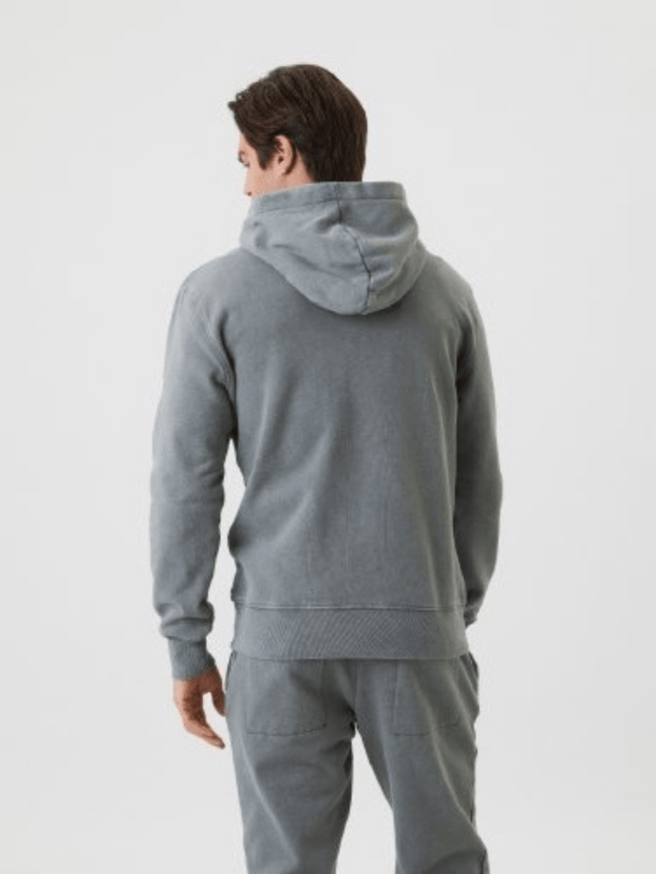 Grå Björn Borg Logo Hoodie M Björn Borg