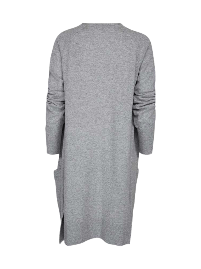 Grå Lang Fanny Månestråle Cashmere Cardigan 0/XS Månestråle