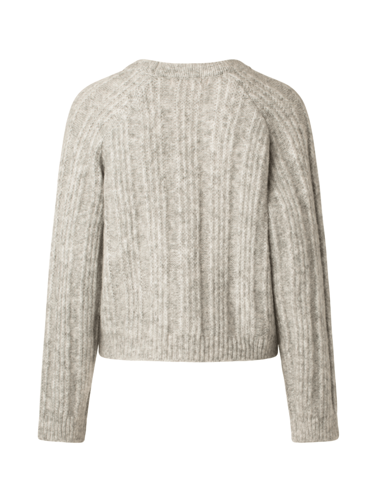 Grå Vanora Custommade Strik Cardigan 34/XS Custommade