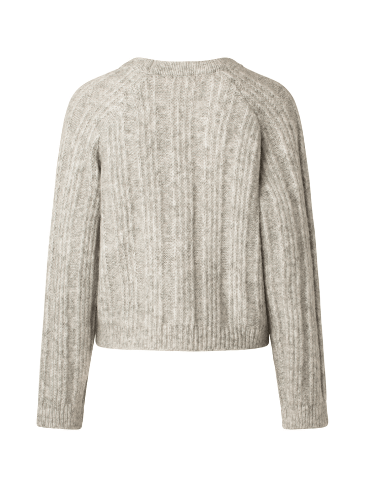 Grå Vanora Custommade Strik Cardigan 34/XS Custommade