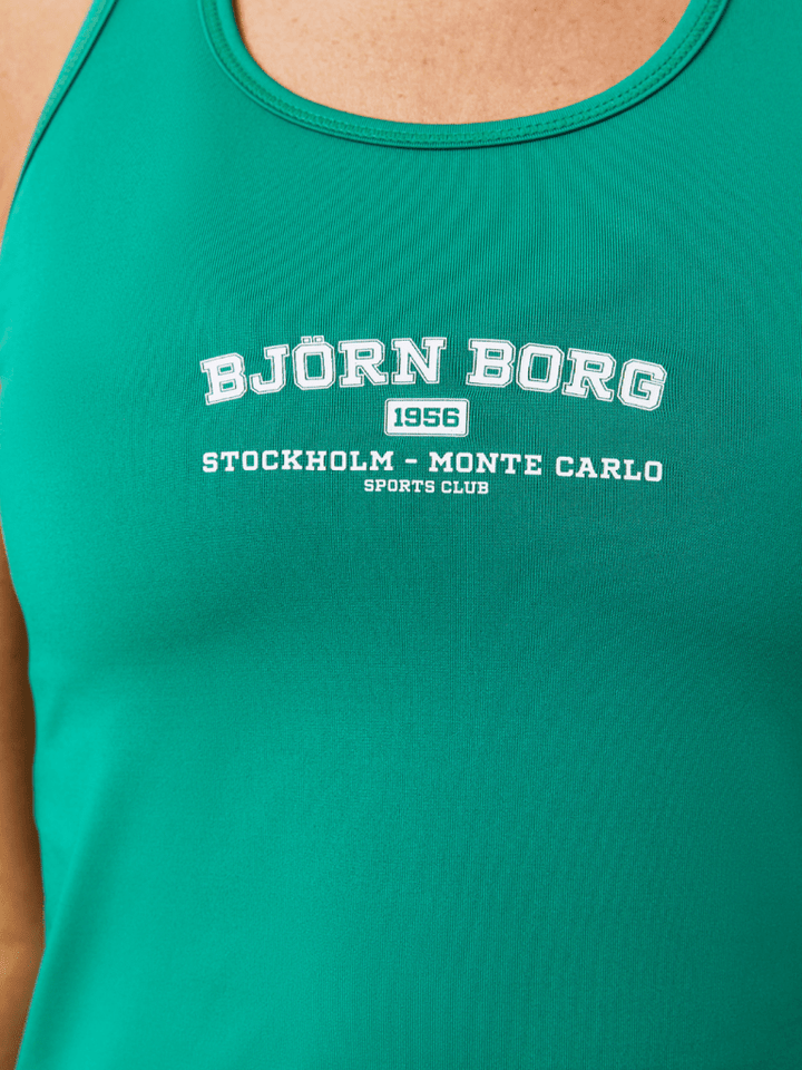 Grøn Björn Borg Performance Tank Top S Björn Borg