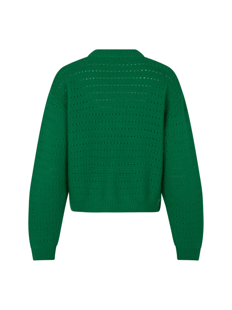 Grøn Custommade Taia Strik 36/S Custommade